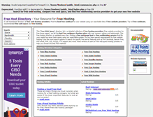 Tablet Screenshot of free-host-directory.com